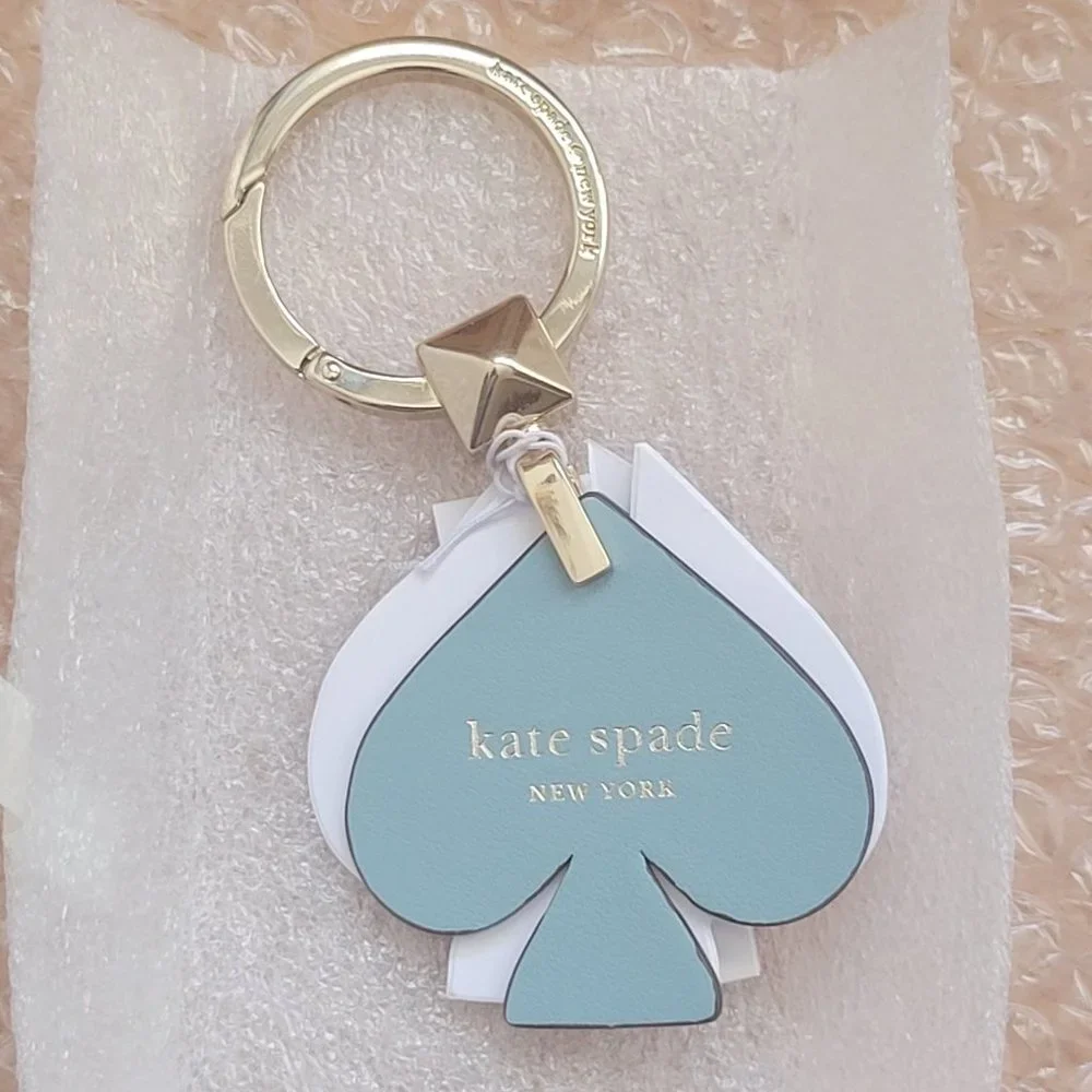 Kate Spade Stacked Spade Key FOB in Seaside - Picture 9 of 10